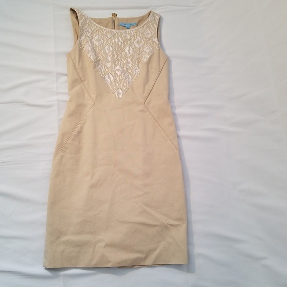 ANTONIO MILANI Dress Sheath Sleeveless Beaded - Picture 3 of 8